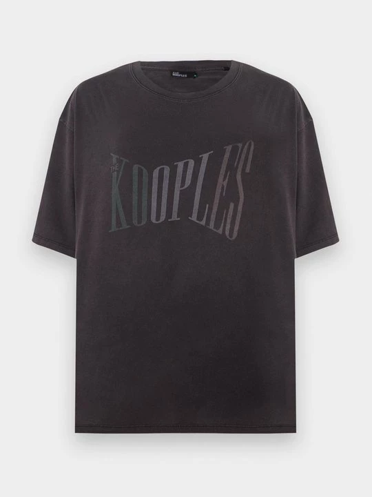 Obrázek produktu Triko s potiskem The Kooples černá