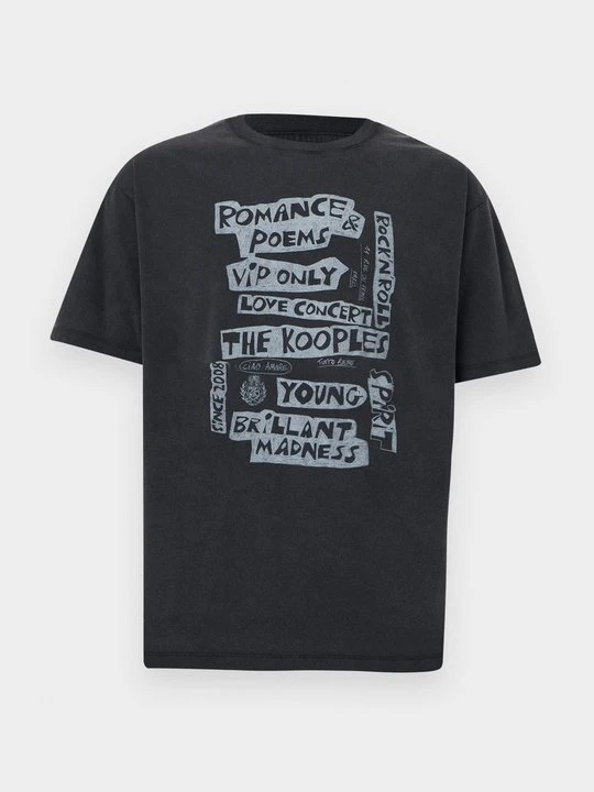 Obrázek produktu Triko s potiskem The Kooples černá