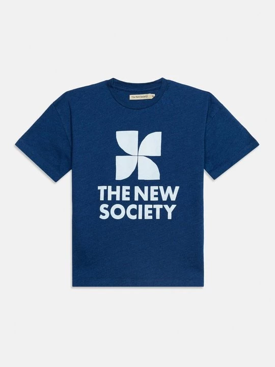 Obrázek produktu Triko s potiskem The New Society modrá