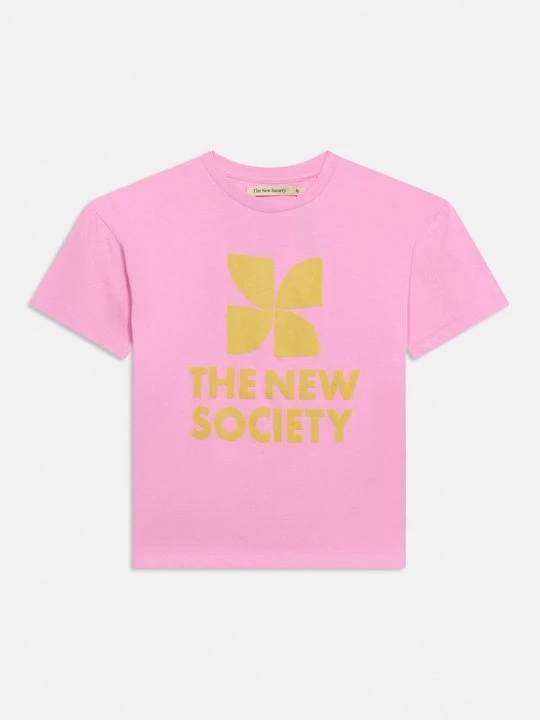 Obrázek produktu Triko s potiskem The New Society růžová