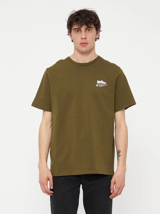 Obrázek produktu Triko s potiskem Timberland olivová