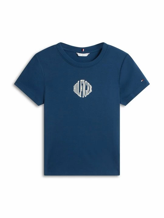 Obrázek produktu Triko s potiskem Tommy Hilfiger tmavě modrá