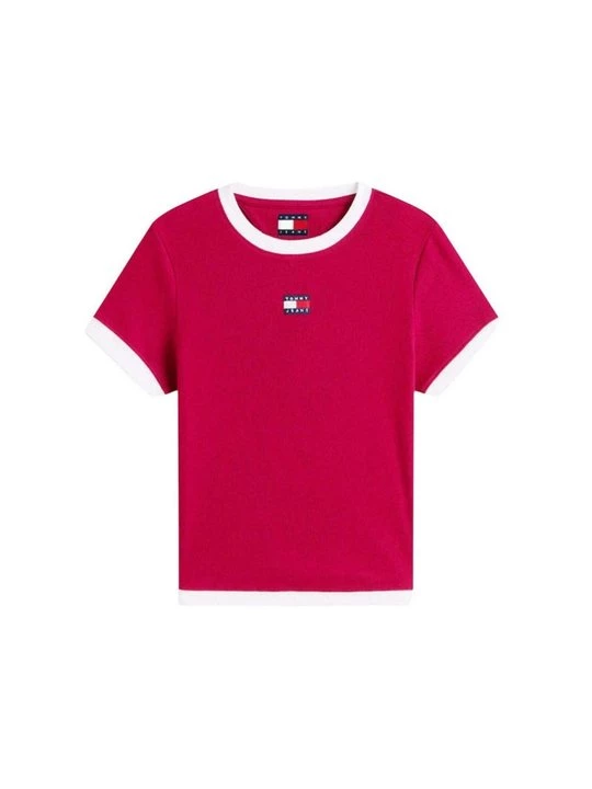 Obrázek produktu Triko s potiskem Tommy Jeans bordeaux