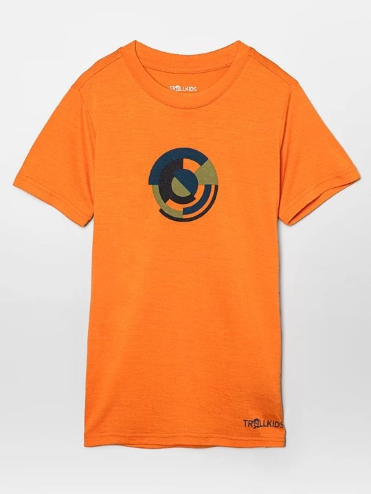 Obrázek produktu Triko s potiskem Trollkids oranžová