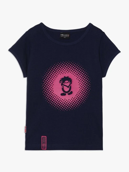 Obrázek produktu Triko s potiskem Trollkids tmavě modrá