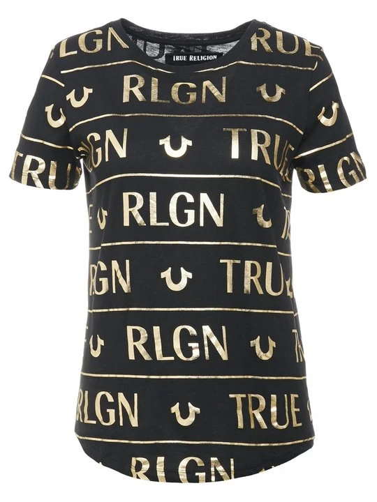Obrázek produktu Triko s potiskem True Religion černá