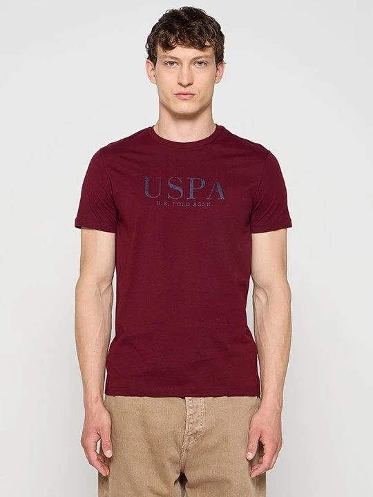 Obrázek produktu Triko s potiskem U.S. POLO ASSN. bordeaux