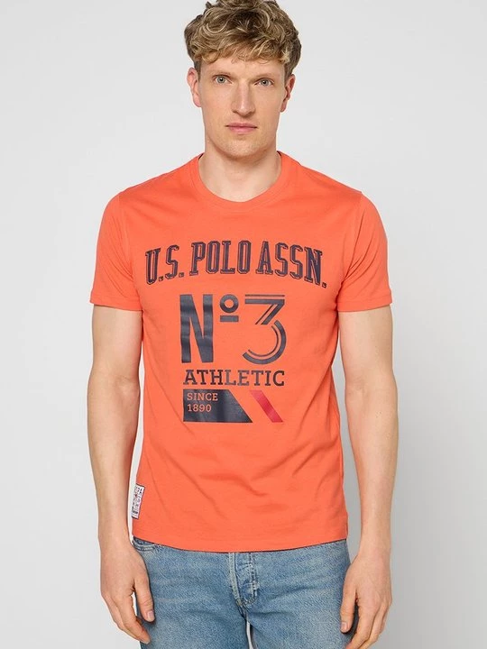 Obrázek produktu Triko s potiskem U.S. POLO ASSN. červená