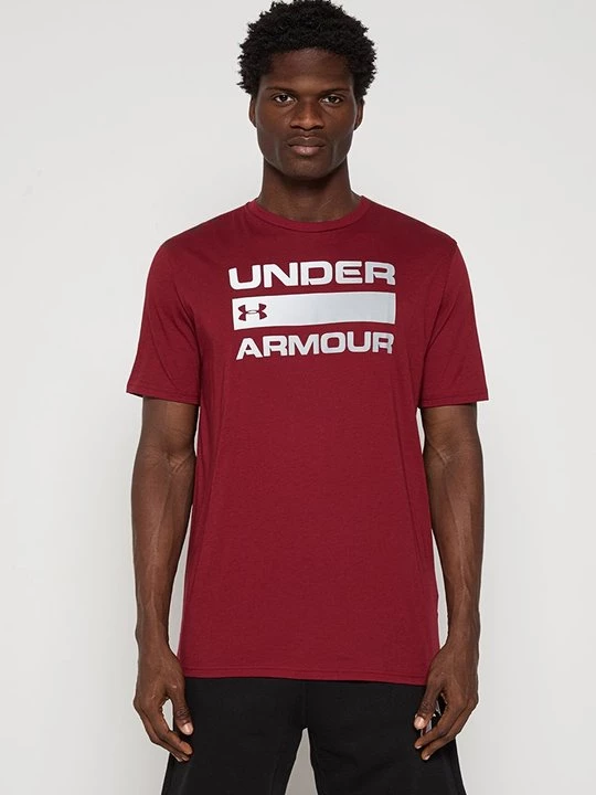 Obrázek produktu Triko s potiskem Under Armour tmavě červená