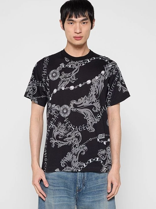 Obrázek produktu Triko s potiskem Versace Jeans Couture černá