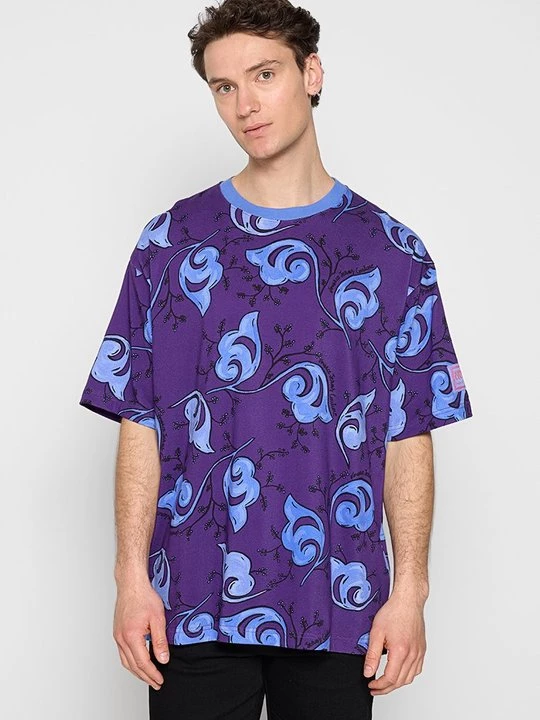 Obrázek produktu Triko s potiskem Versace Jeans Couture fialová