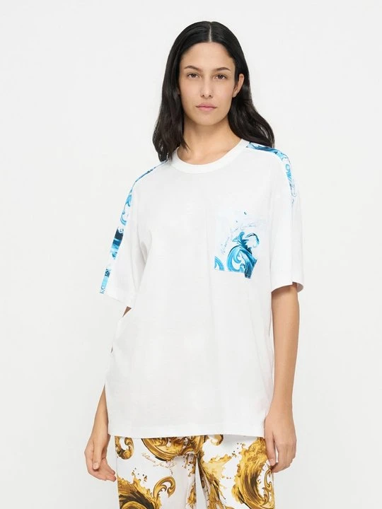 Obrázek produktu Triko s potiskem Versace Jeans Couture světle modrá