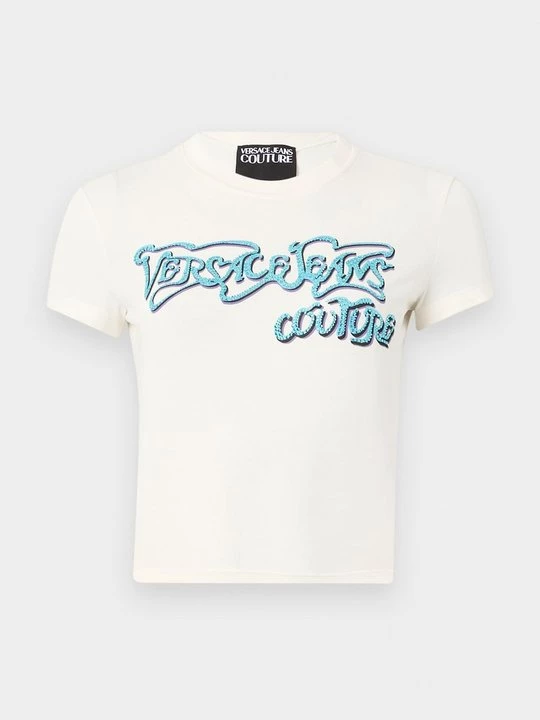 Obrázek produktu Triko s potiskem Versace Jeans Couture světle žlutá