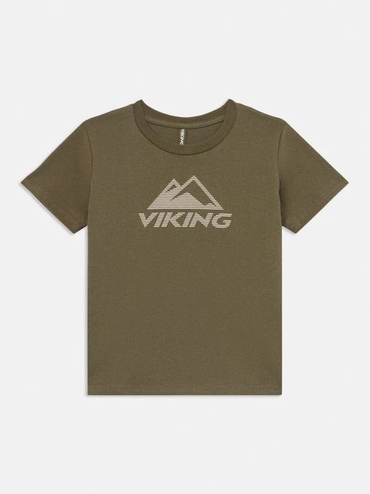 Obrázek produktu Triko s potiskem Viking olivová