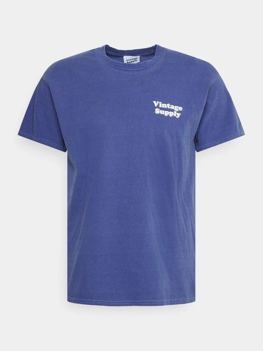 Obrázek produktu Triko s potiskem Vintage Supply tmavě modrá