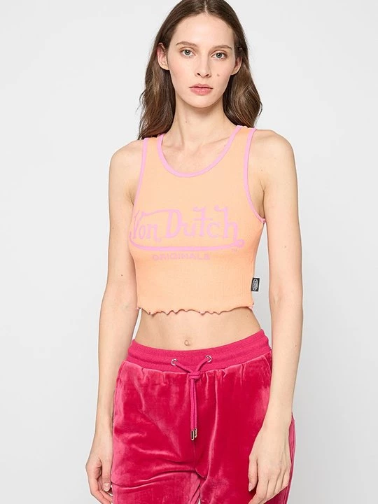 Obrázek produktu Triko s potiskem Von Dutch oranžová