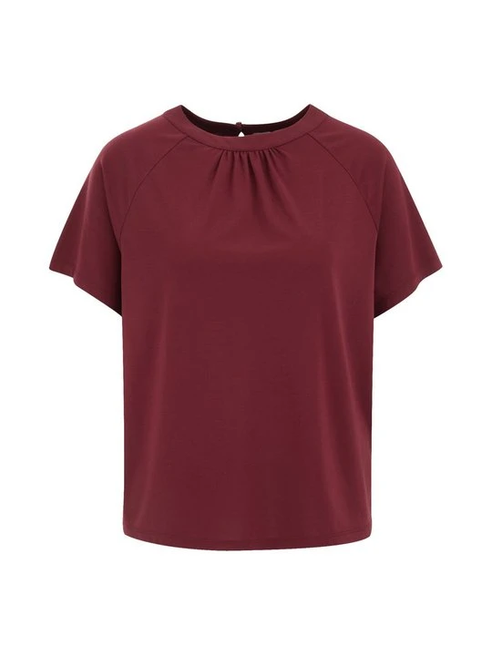 Obrázek produktu Triko s potiskem WE Fashion metalická červená