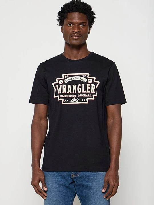 Obrázek produktu Triko s potiskem Wrangler černá