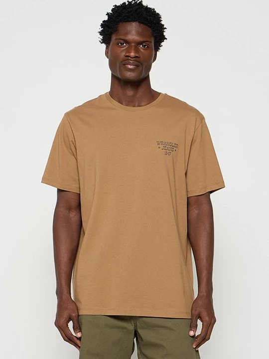 Obrázek produktu Triko s potiskem Wrangler hnědá