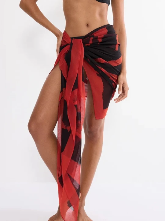 Obrázek produktu Triumph pareo dámské Beach MyWear červená