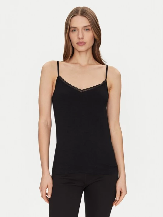 Obrázek produktu Triumph Top Feel Of Cotton 10224994 Černá Slim Fit