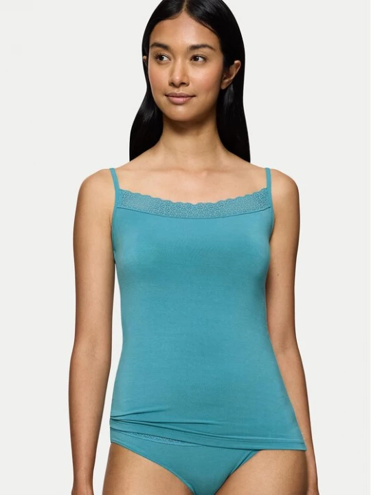 Obrázek produktu Triumph Top Feel Of Modal 10221654 Tyrkysová Slim Fit