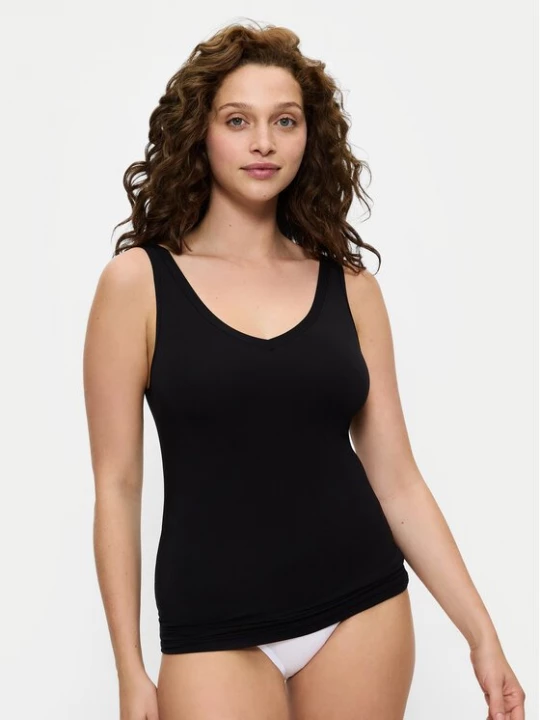 Obrázek produktu Triumph Top Sense Of Modal 10224796 Černá Slim Fit