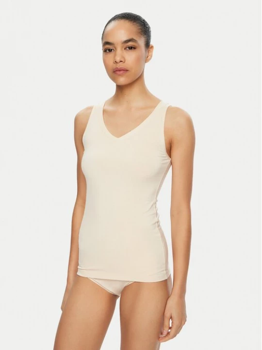 Obrázek produktu Triumph Top Sense Of Modal 10224796 Écru Slim Fit Krémová
