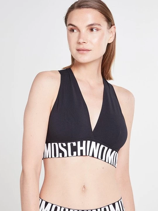 Obrázek produktu Trojúhelníková podprsenka MOSCHINO černá