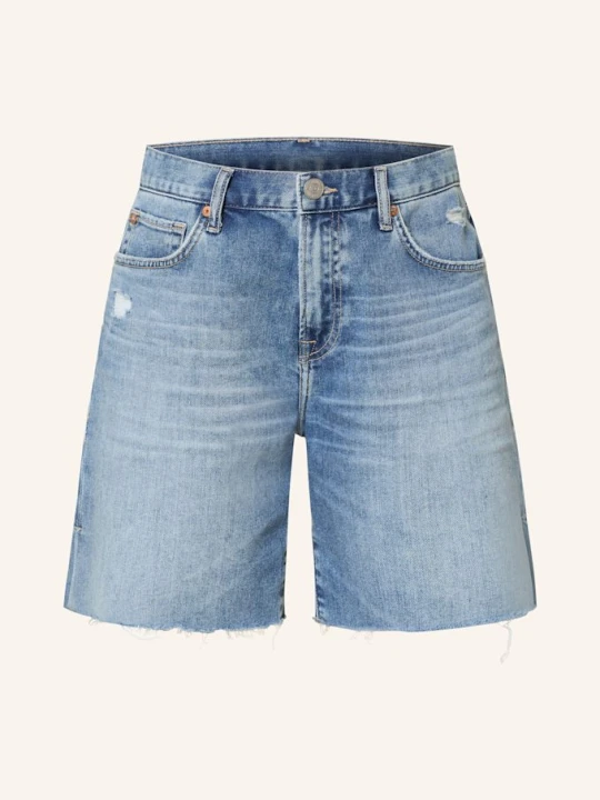 Obrázek produktu True Religion Džínové Šortky Leah 4646 denim blue