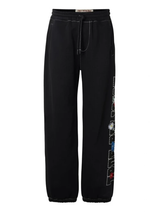Obrázek produktu True Religion Kalhoty kobaltová modř / červená třešeň / černá / bílá