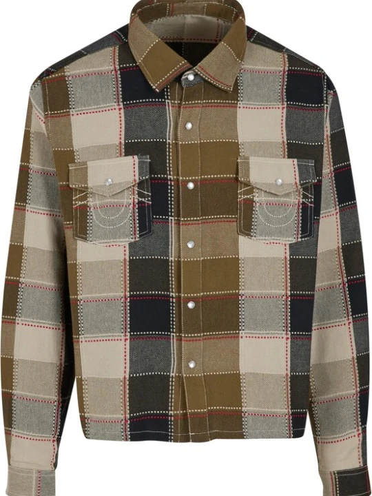 Obrázek produktu True Religion Košile béžová / hnědá / červená / černá