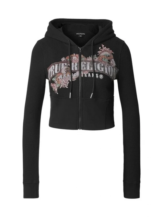 Obrázek produktu True Religion Mikina zelená / růžová / černá / bílá