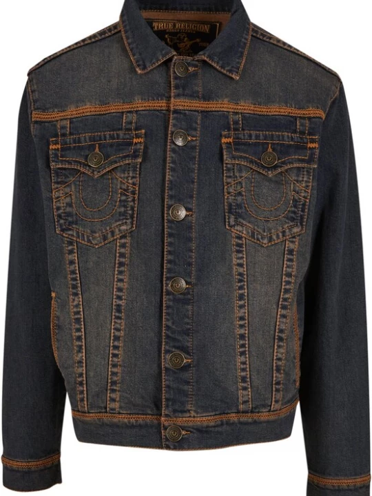 Obrázek produktu True Religion Přechodná bunda modrá džínovina