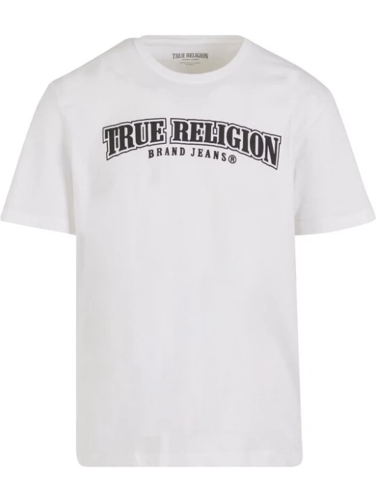 Obrázek produktu True Religion Tričko 'Nu Brush'  černá / bílá