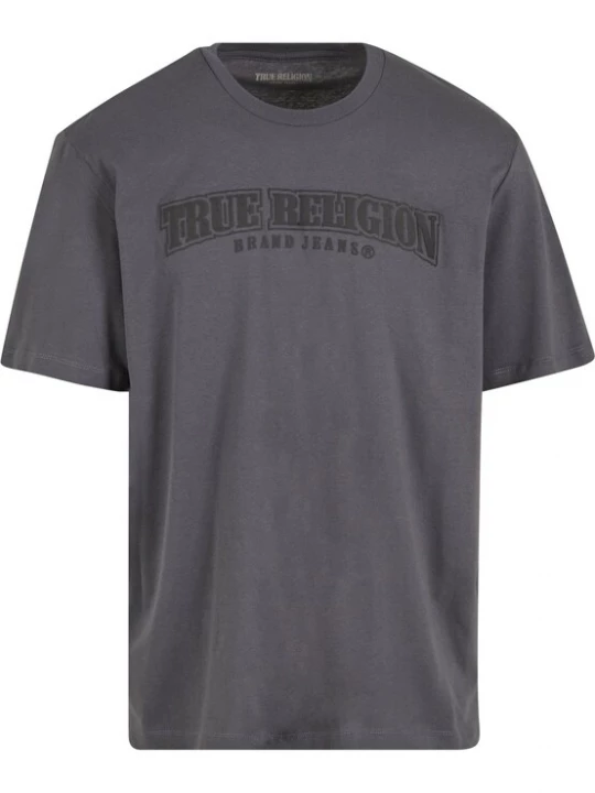 Obrázek produktu True Religion Tričko 'Nu Brush'  grafitová / černá