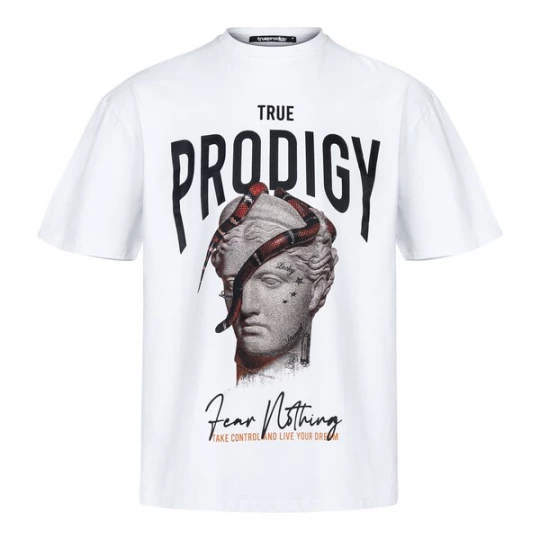 Obrázek produktu trueprodigy Tričko 'Jamie'  šedá / černá / bílá