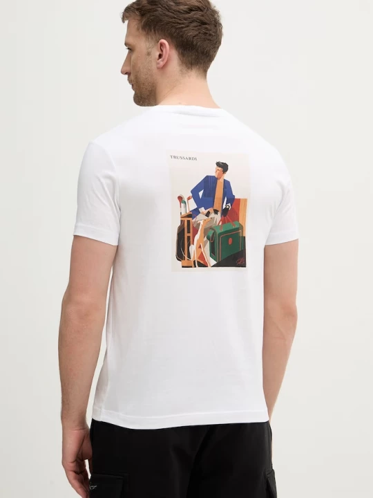 Obrázek produktu Trussardi Bavlněné tričko Trussardi