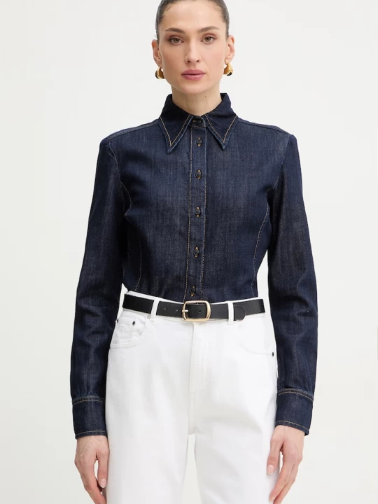 Obrázek produktu Trussardi dámská džínová košile námořnická modř