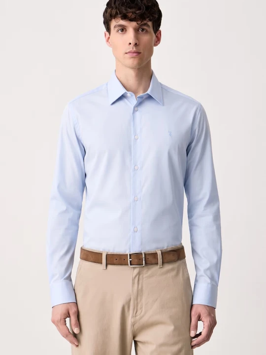 Obrázek produktu Trussardi košile pánská bavlněná modrá