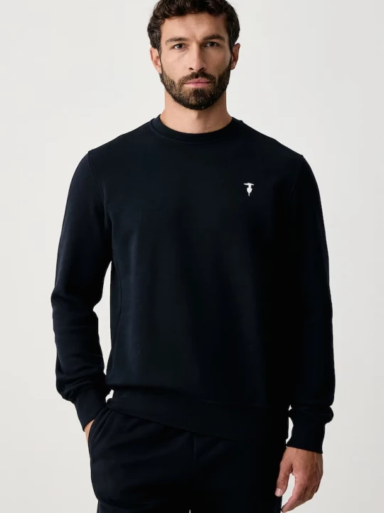 Obrázek produktu Trussardi mikina pánská bavlněná námořnická modř
