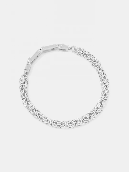Obrázek produktu Trussardi náramek pánský z nerezové oceli T-STEEL stříbrná