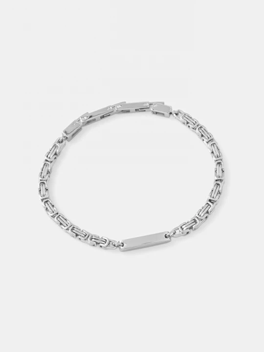 Obrázek produktu Trussardi náramek pánský z ušlechtilé oceli T-STEEL stříbrná