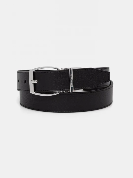 Obrázek produktu Trussardi oboustranný pásek dámský kožený černá