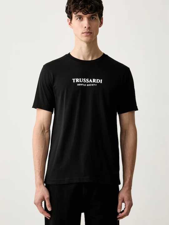 Obrázek produktu Trussardi tričko pánské bavlněné černá