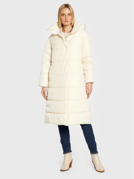 Obrázek produktu Trussardi Zimní bunda 56S00792 Écru Relaxed Fit Krémová