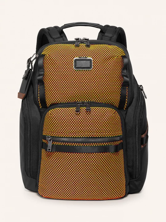 Obrázek produktu Tumi Alpha Bravo Batoh Search Backpack S Přihrádkou Na Notebook černá / červená