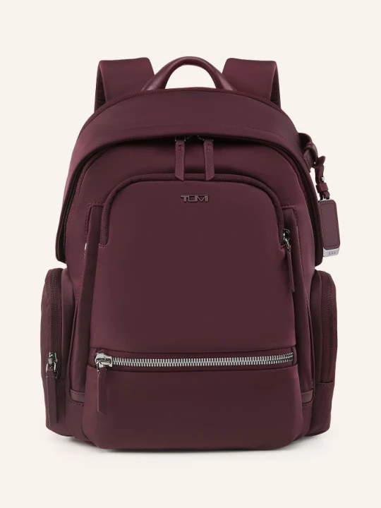 Obrázek produktu Tumi Batoh Voyageur Celina Medium S Přihrádkou Na Notebook tmavě červená / stříbrná