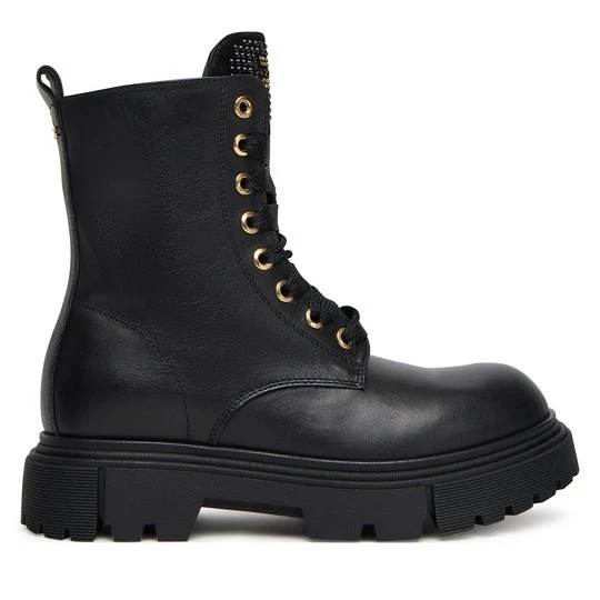 Obrázek produktu Turistická obuv Elisabetta Franchi Lace-Up Bootie F4A5-E0411-1251 D Černá