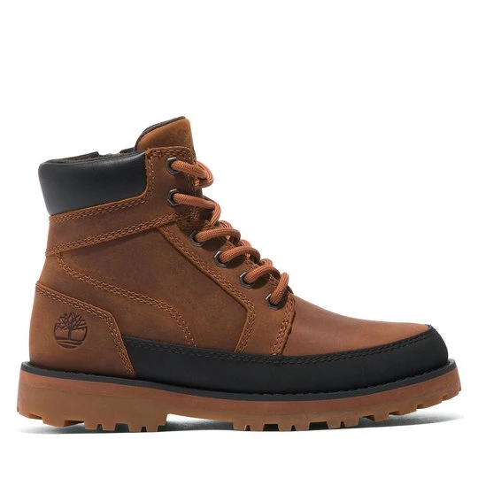 Obrázek produktu Turistická obuv Timberland Courma Kid Boot W/ Rand TB0A5XJ9F131 Hnědá